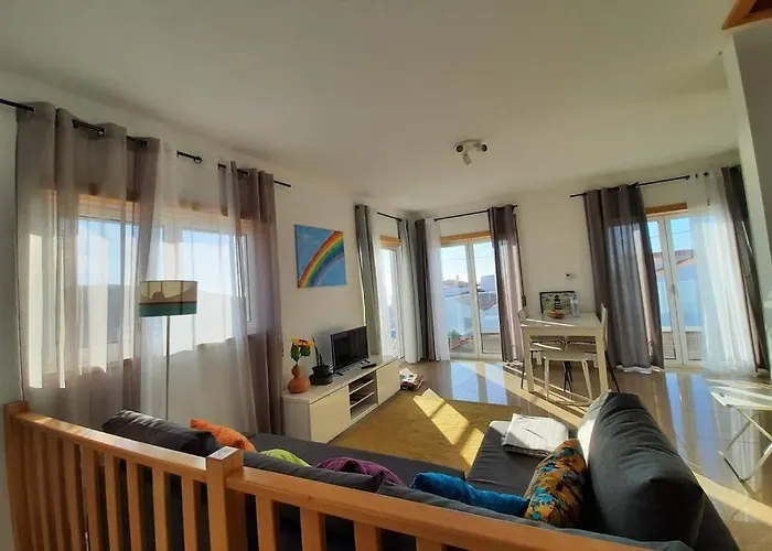 Sunflower Sea View With Magnificent Terrace In Serra Da Pescaria, - Portugal Nyaraló Nazaré