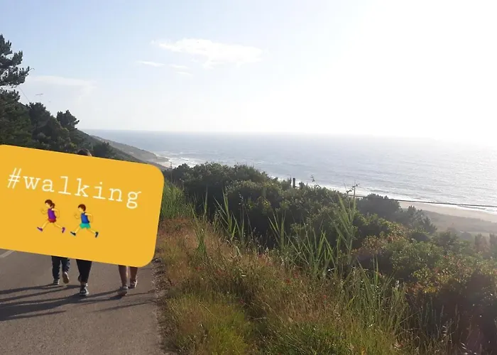 Nyaraló Sunflower Sea View With Magnificent Terrace In Serra Da Pescaria, - Portugal Nazaré