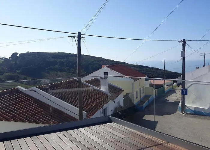 Sunflower Sea View With Magnificent Terrace In Serra Da Pescaria, - Portugal Vakantiehuis Nazaré
