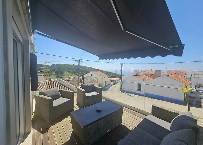 Sunflower Sea View With Magnificent Terrace In Serra Da Pescaria, - Portugal Vakantiehuis